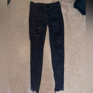 American Eagle Ripped Skinny Jeans